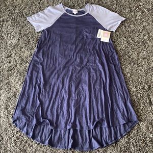 NWT women’s LuLaRoe Carly. Blue. Size M
